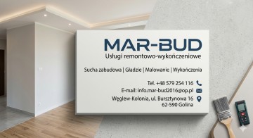 MAR-BUD PROFESJONALNE WYKOŃCZENIA WNĘTRZ