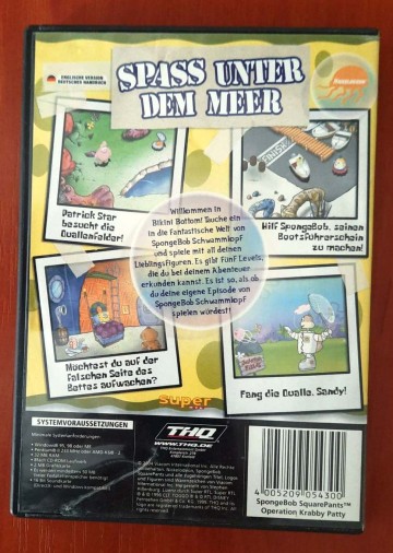 Gra na PC – SpongeBob Kanciastoporty. Wer. język niemiecki