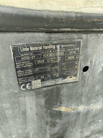 Sprzedam wózek widłowy Linde 2012
