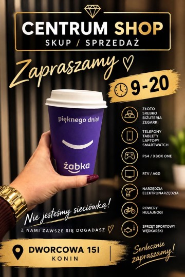 ☕???? **Dzień dobry! Centrum Shop zaprasza!** ????☕ Zaczynamy dz