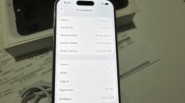 Iphone 16 Pro 128GB Biały