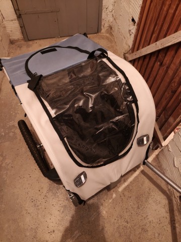 Przyczepka rowerowa dla psa do 30kg wagi