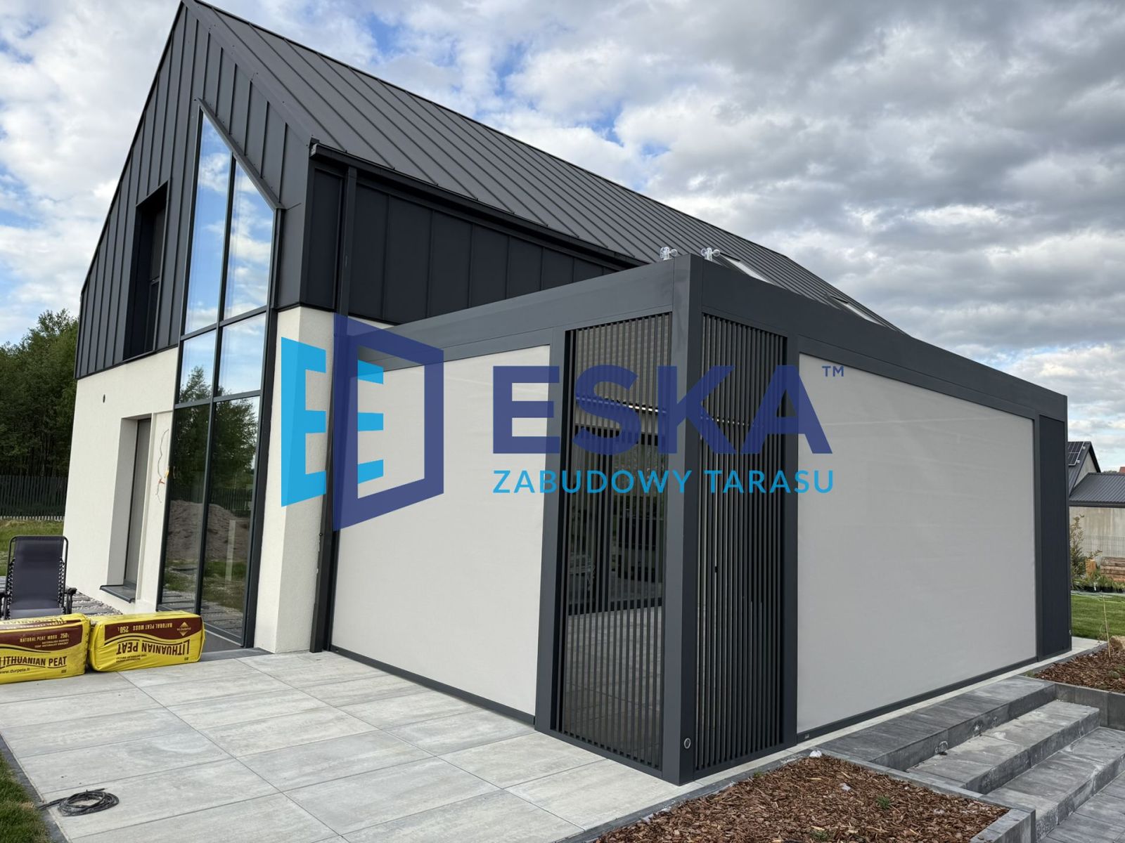 aluminowa zabudowa tarasu