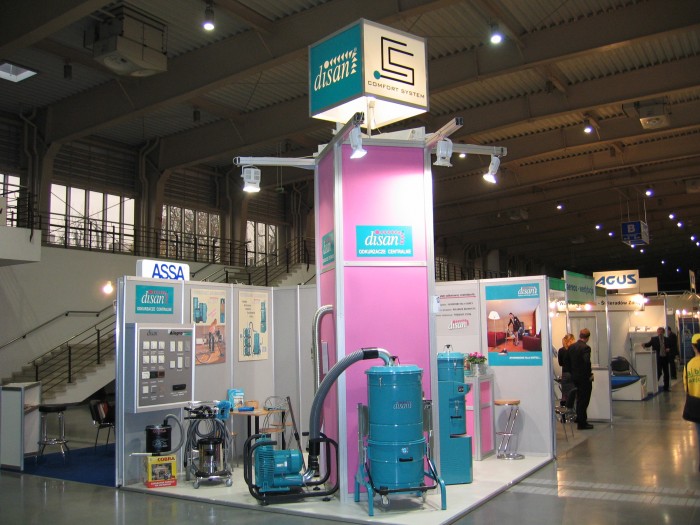 Odkurzacze centralne - targi 