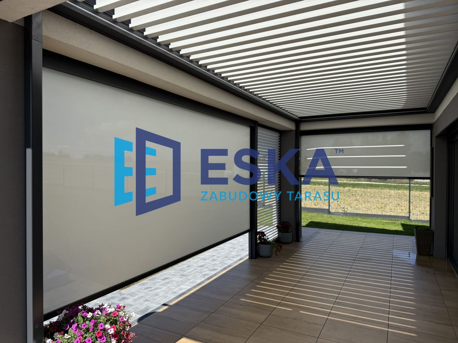 aluminowa zabudowa tarasu